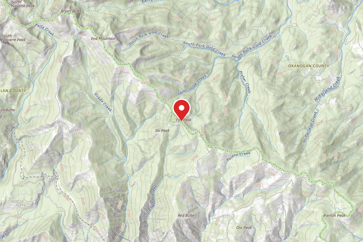 Cooper Mnt Rd Dispersed Camping