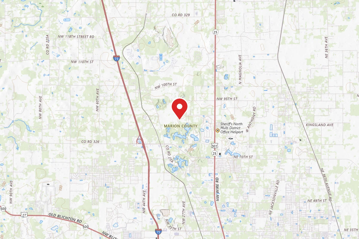 Equestrian training center of Ocala