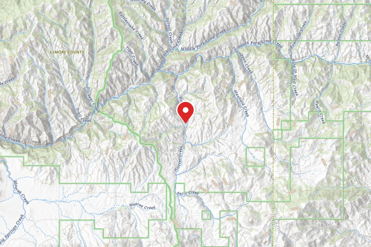 Sawtooth National Forest Hunter Creek Transfer Campground