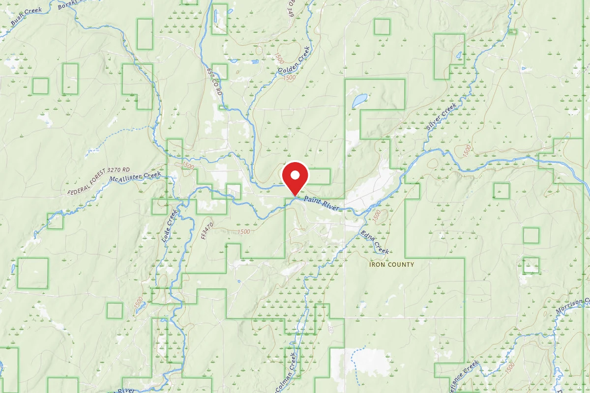 Paint River Forks NF Campground