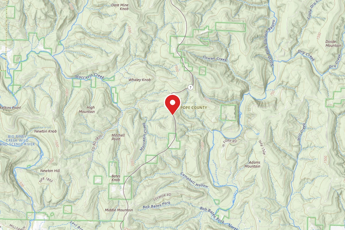 Moccasin Gap Horse Trail NF Campground