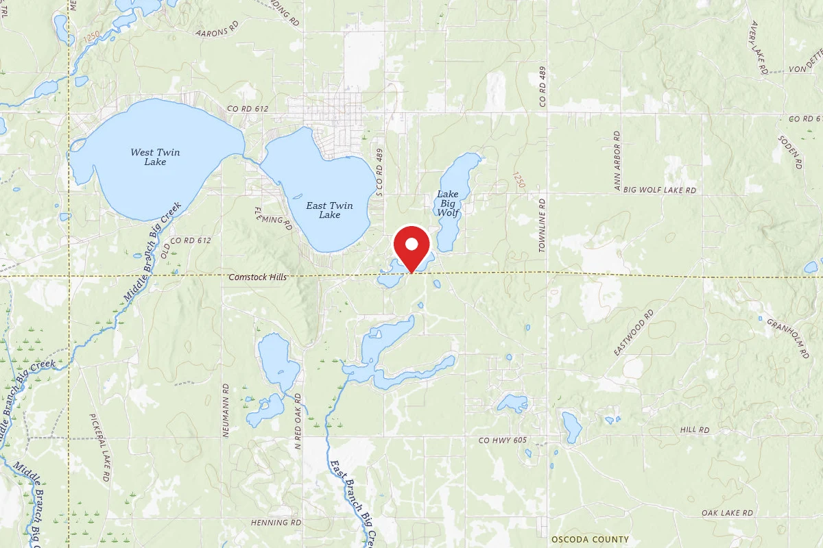 Little Wolf Lake State Forest Campground