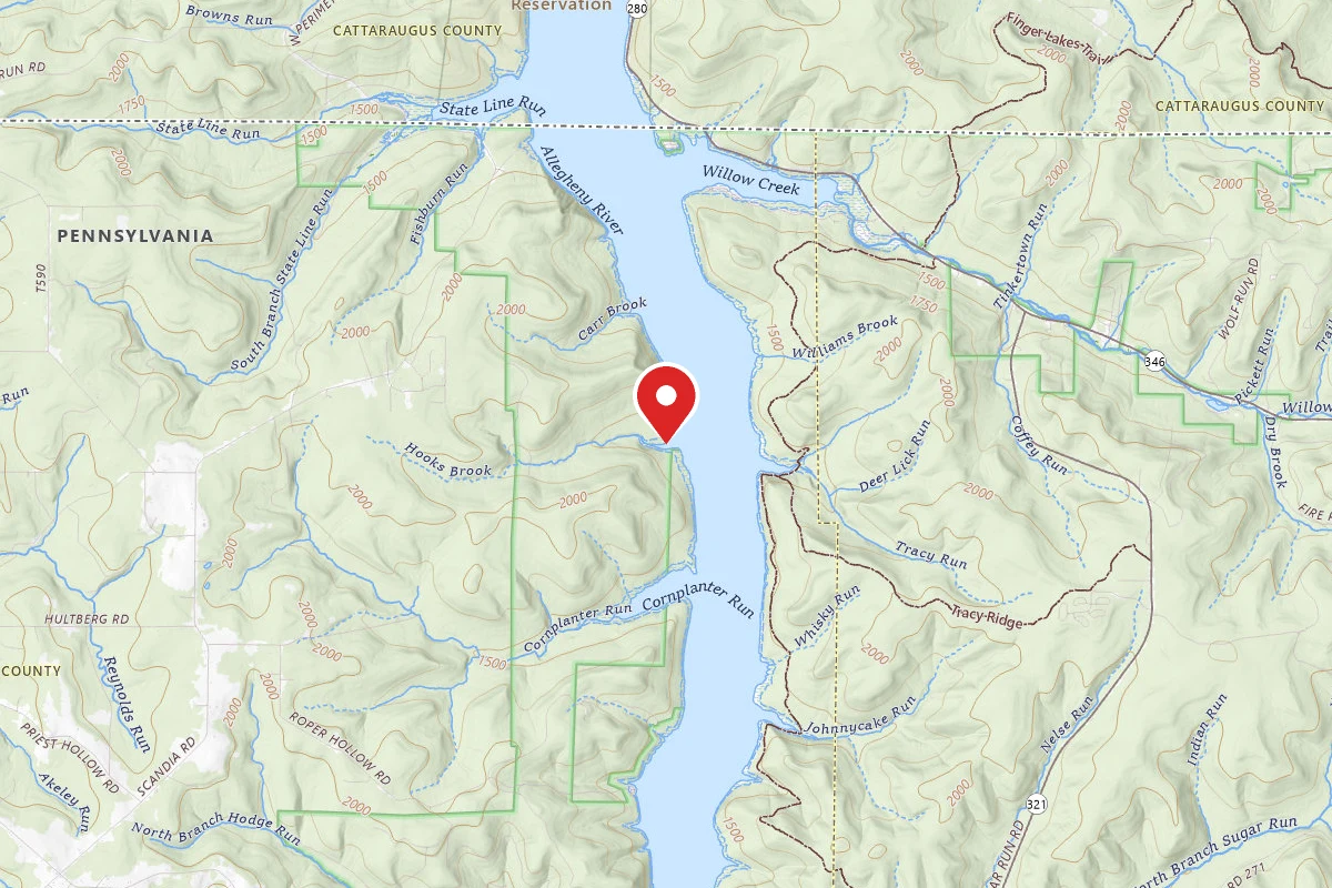 Hooks Brook Boat Access Camp