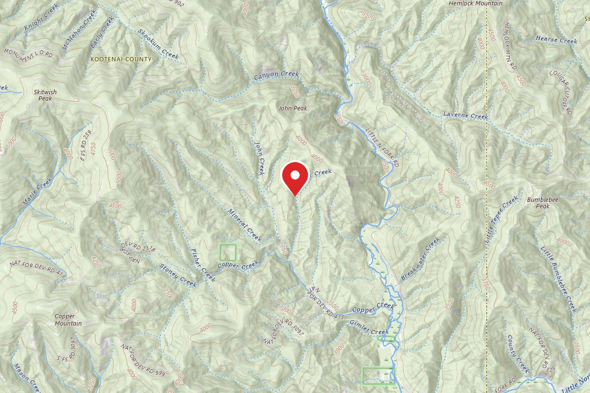 Coeur d'Alene River Area