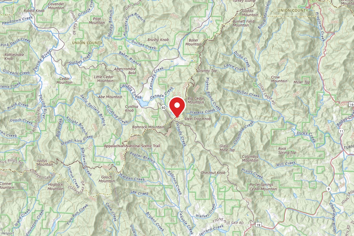 Woody Gap Campground - Appalachian Trail