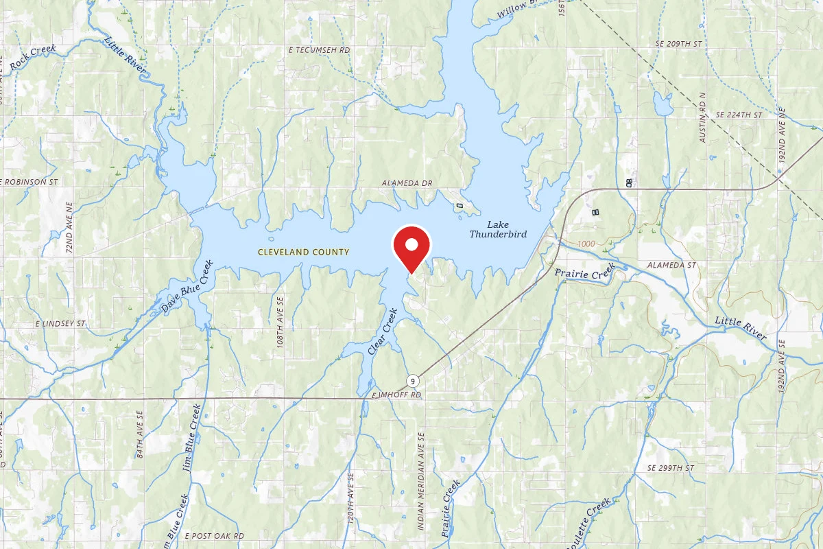 Lake Thunderbird State Park - Critter Alley