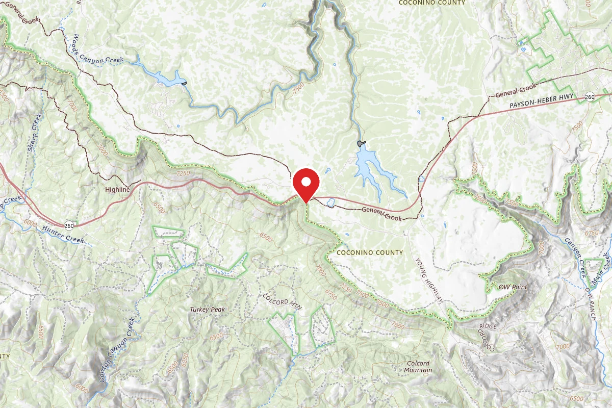 Old Rim Road Dispersed Site