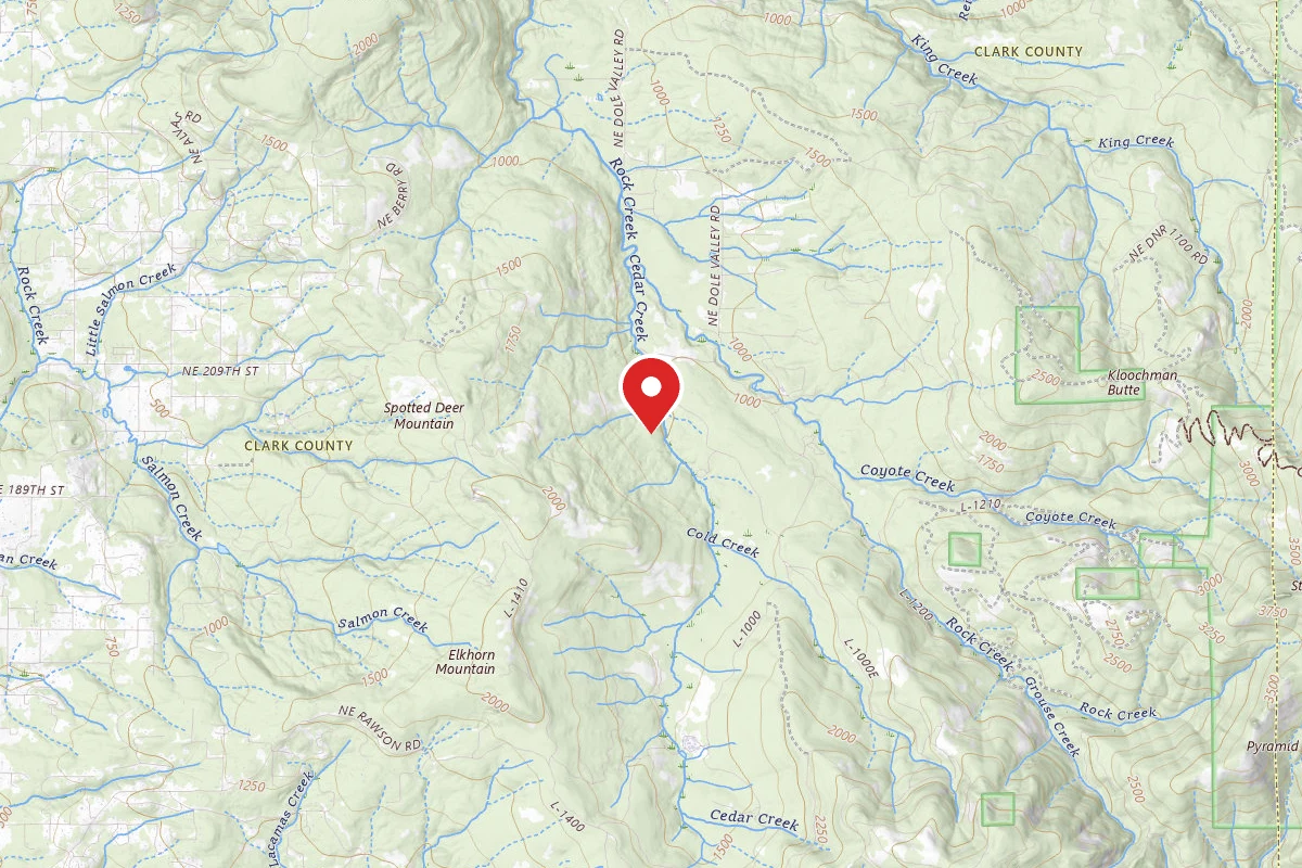 Rock Creek Campground - Yacolt Burn State Forest