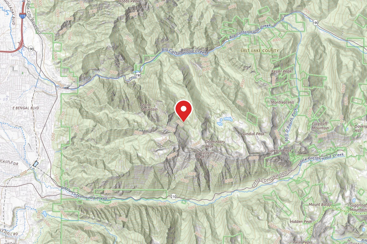 Twin Peaks Wilderness Area - Dispersed