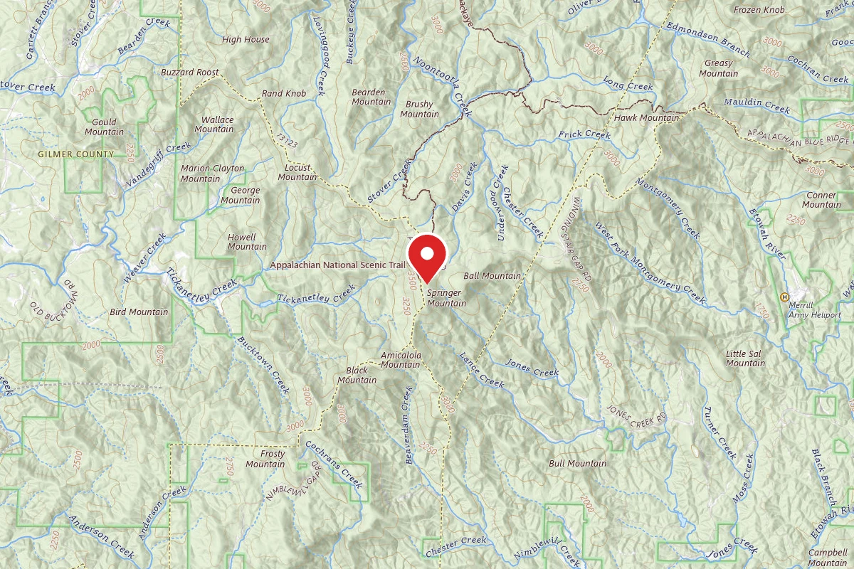 Springer Mountain Shelter