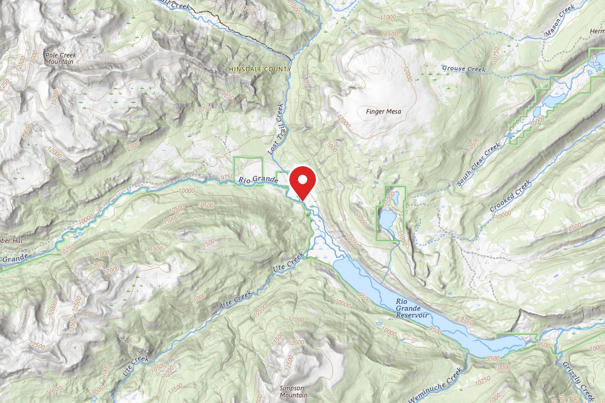 Ute Creek Trailhead #819
