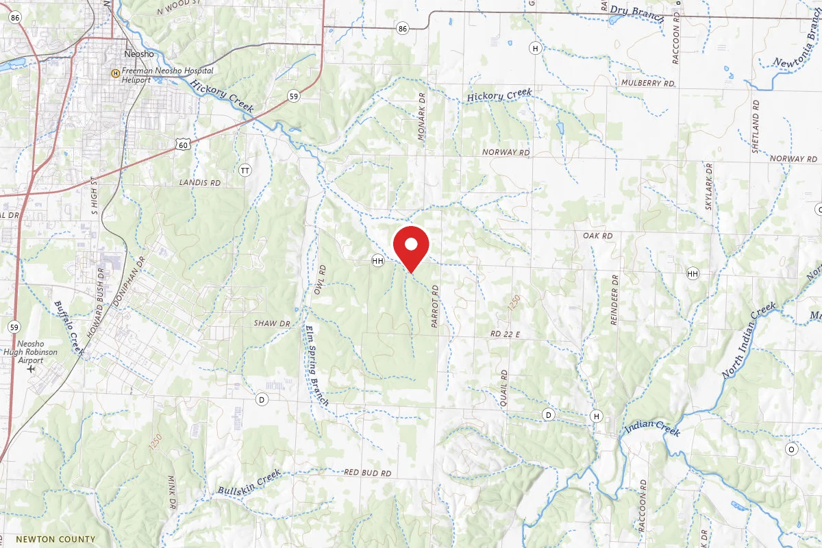 Gibson Spring Back Country Site - Fort Crowder Conservation Area