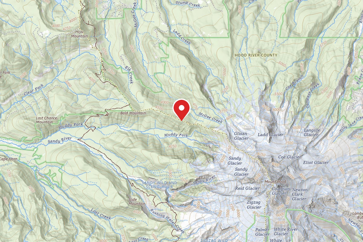 McNeil Point Dispersed Camping