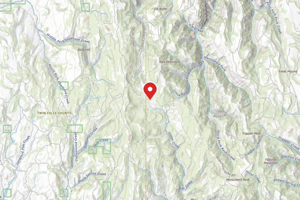 Diamondfield Jack Campground