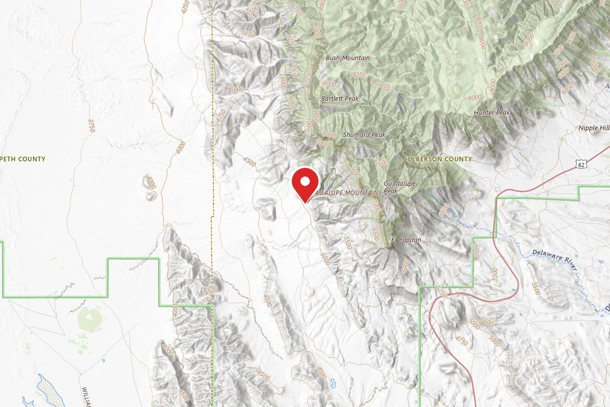 Shumard Canyon Wilderness Campground