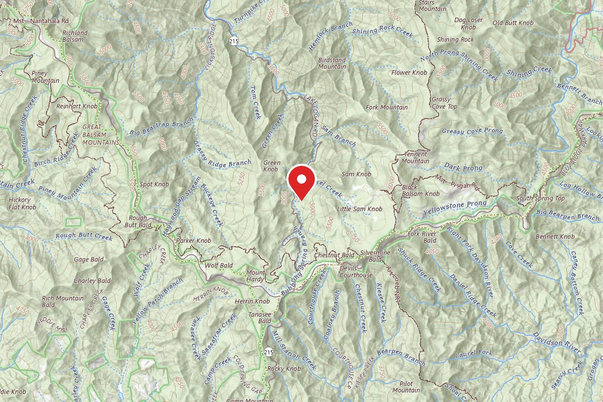 Blue Ridge Roadside Campsites