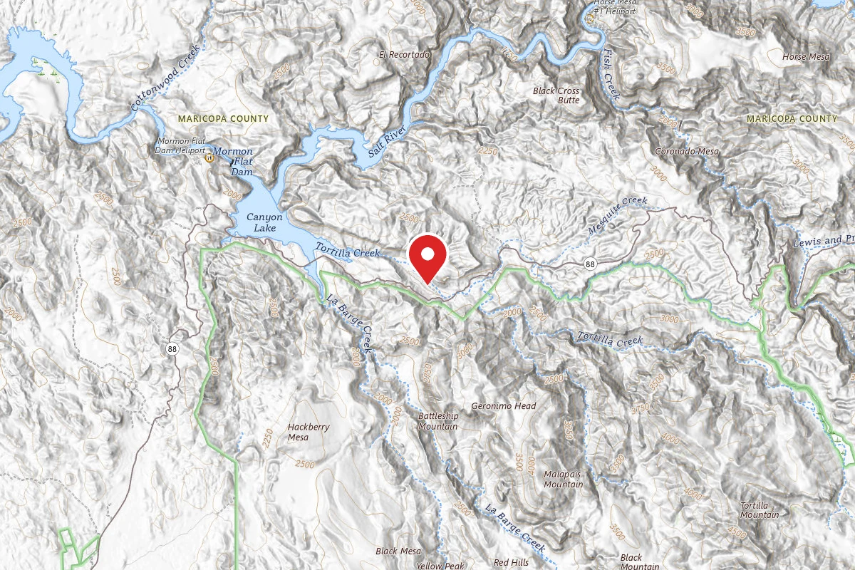 Tonto National Forest Tortilla Campground