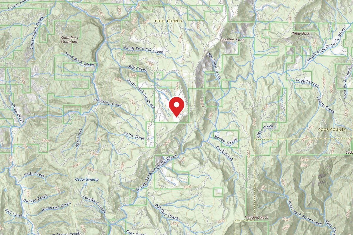Elk Creek Falls Observation Site