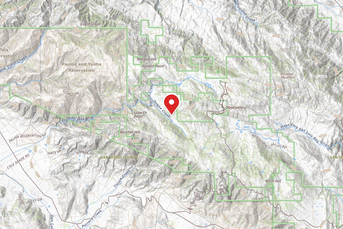 Doane Valley Campground - Palomar Mountain SP