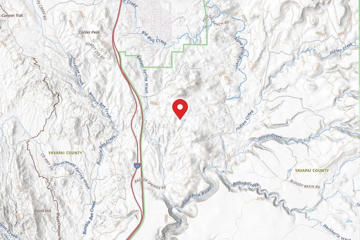 Bloody Basin Rd / Agua Fria NM Dispersed Camping