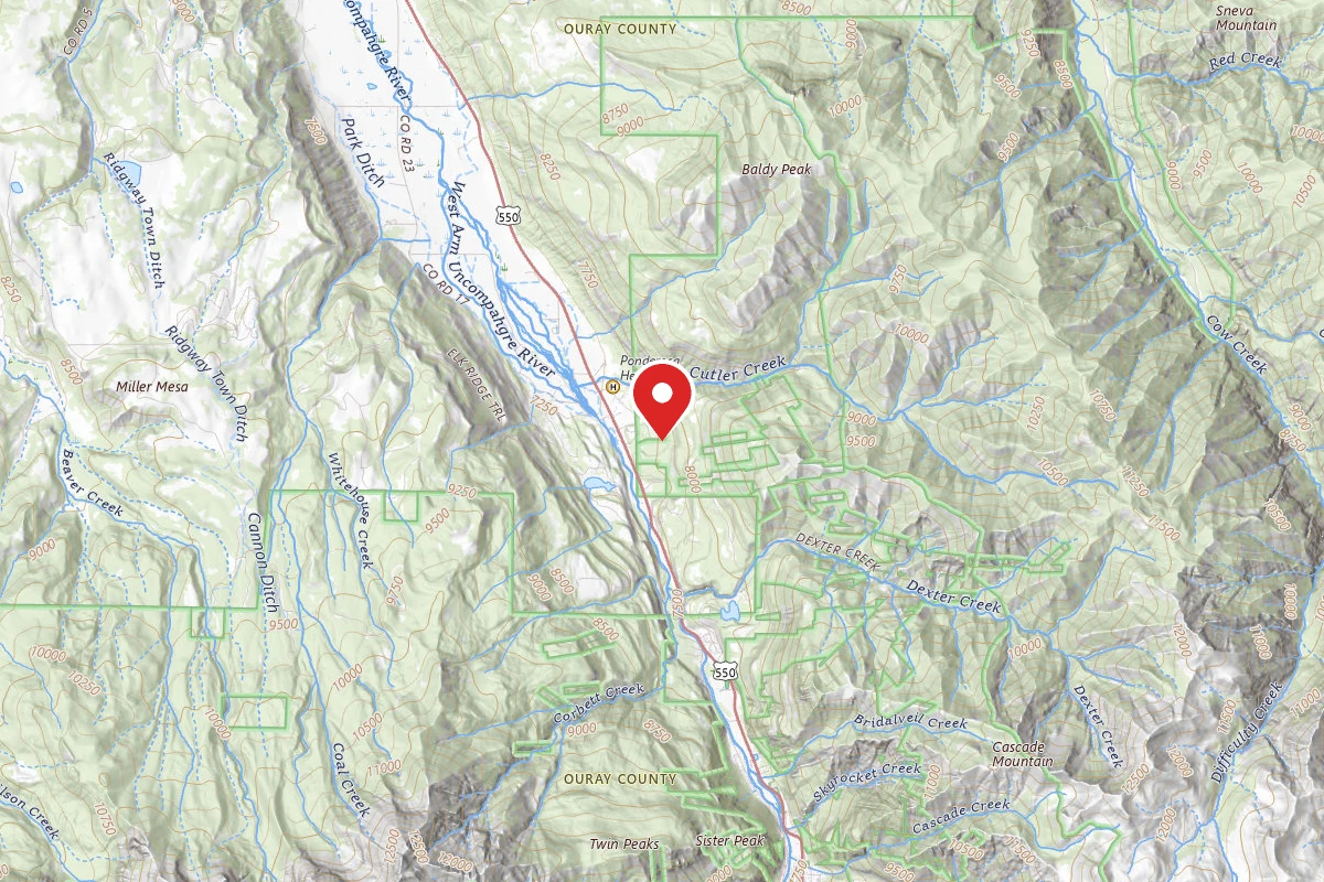 Uncompahgre Wilderness Area - Dispersed Camping