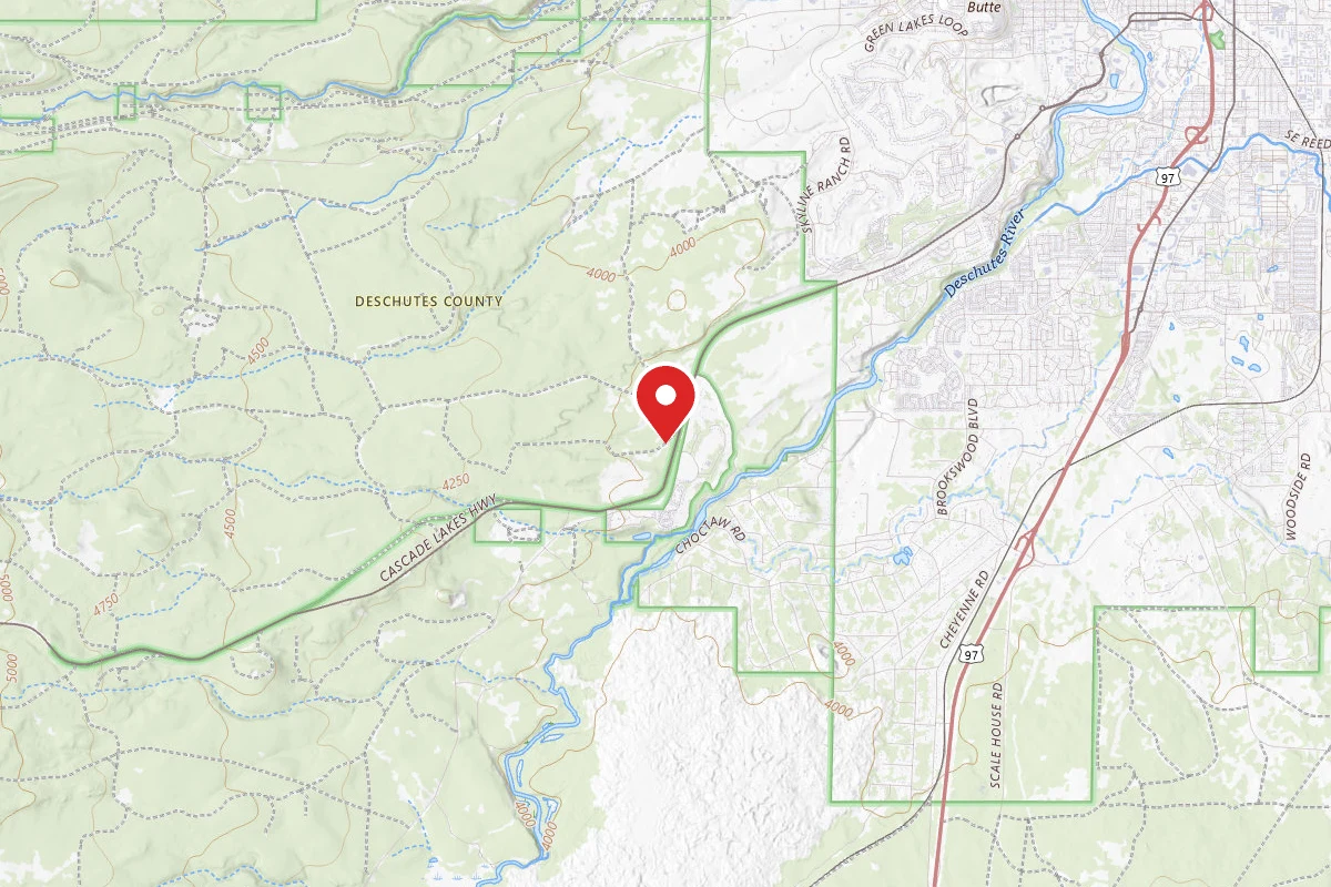 Deschutes National Forest Dispersed Camping Spot