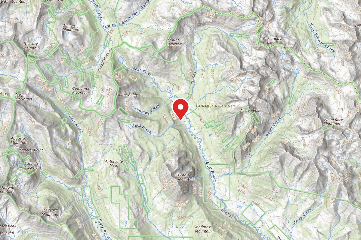 Gothic Canyon dispersed camping 1