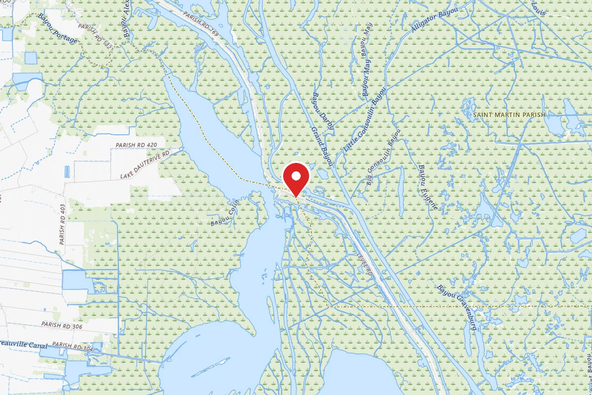 Tentrr State Park Site - Louisiana Lake Fausse Pointe - Cypress Site A - Single Camp