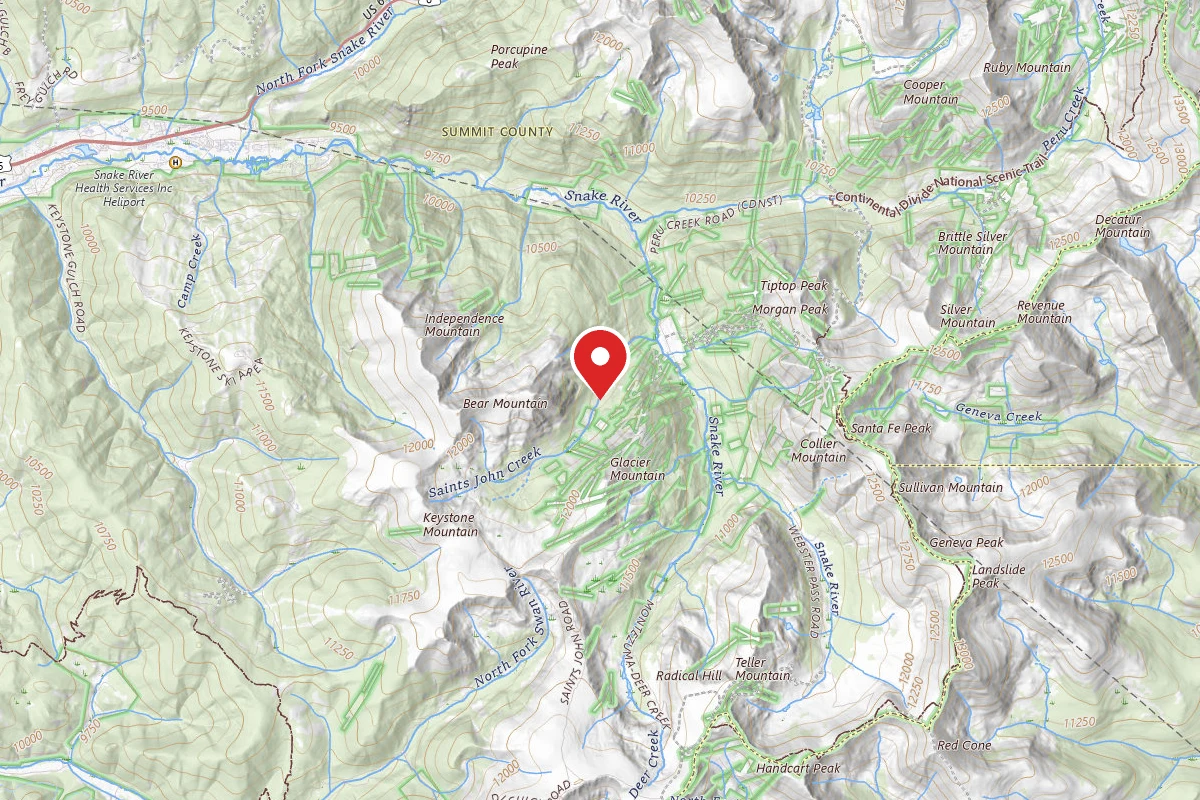 Saints John Trail Roadside Campsites