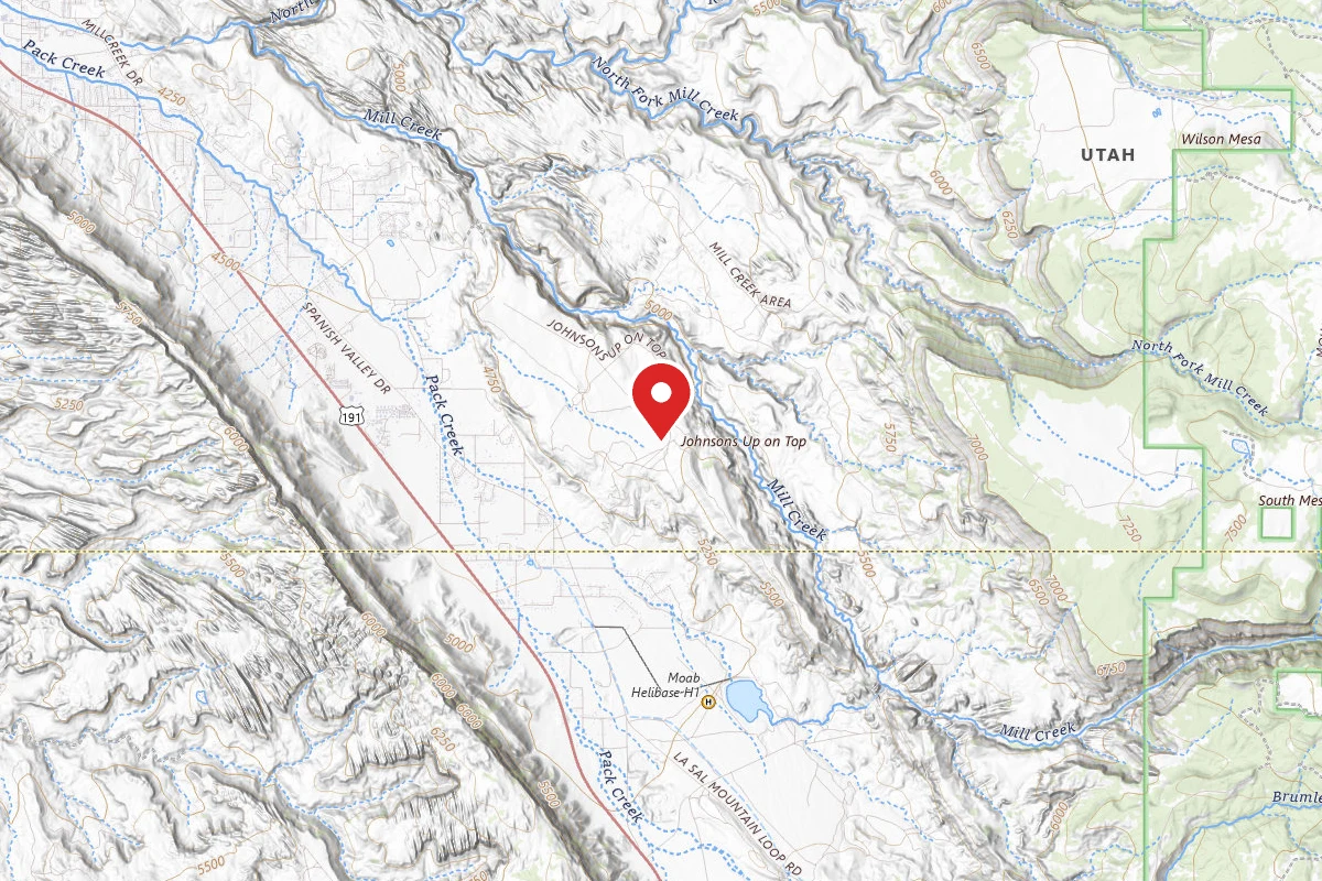 Salt Valley Dispersed Camping