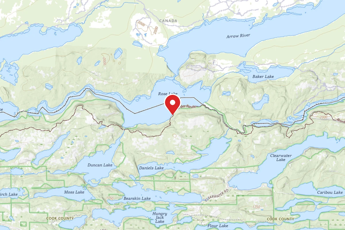 Rose Lake (west)