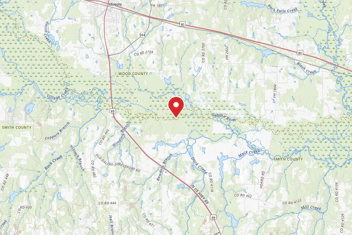 Canoe Launch - Mineola Nature Preserve Campground E