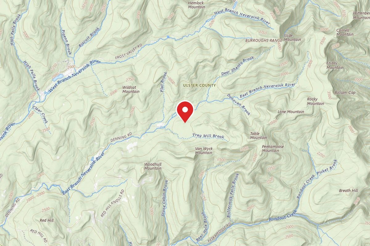 Denning Trailhead Peekamoose Primitive Camping