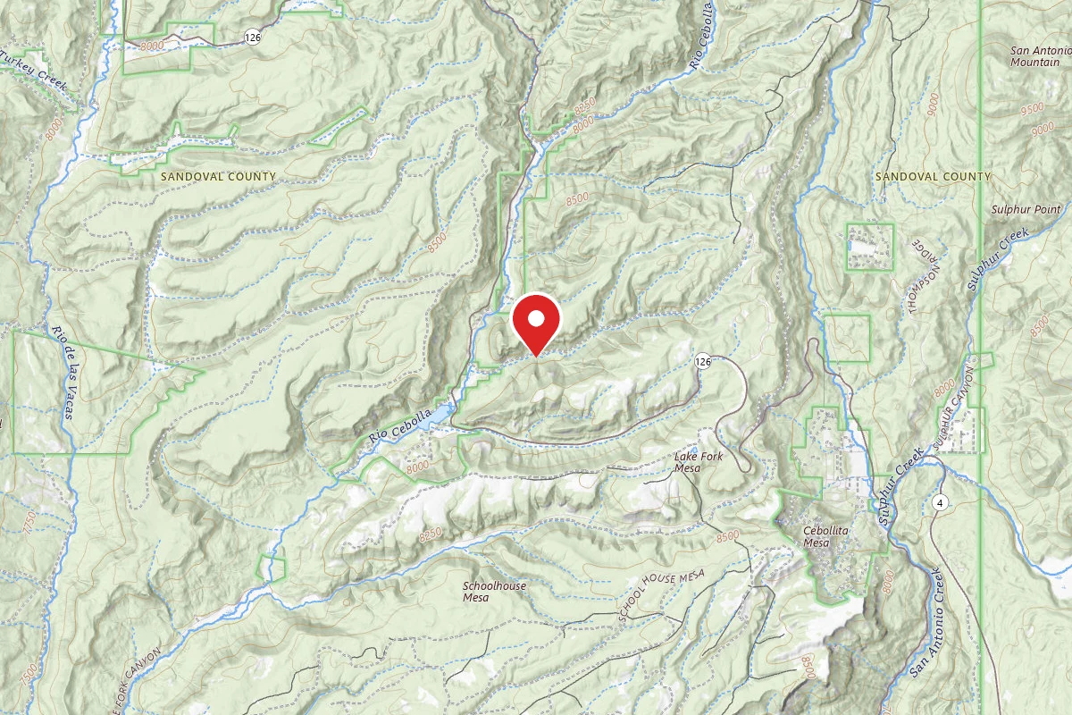 Road 378, Fenton Lake - Dispersed