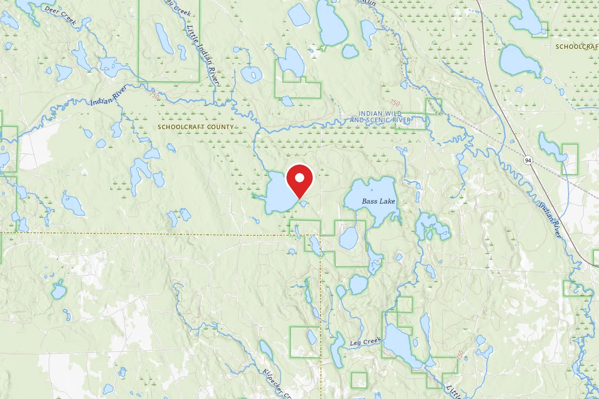Triangle Lake - Manistique Rapid River Dispersed