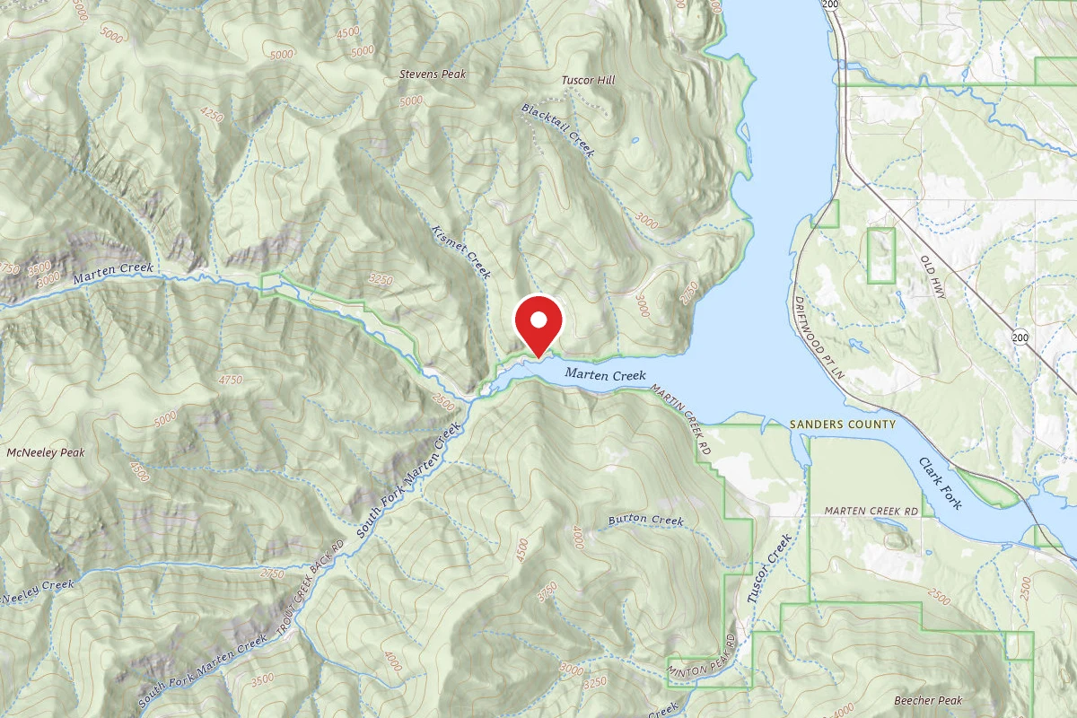 Marten Creek Campground