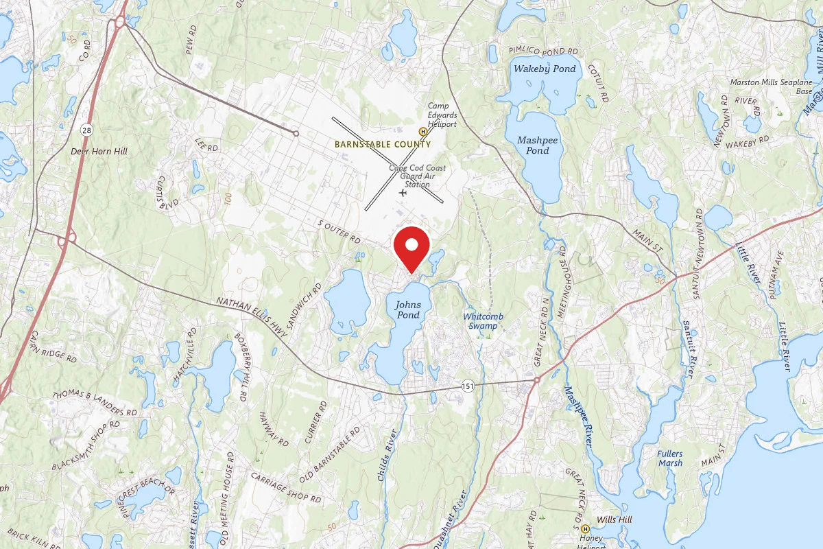 Johns Pond Campground at Otis Trailer Village