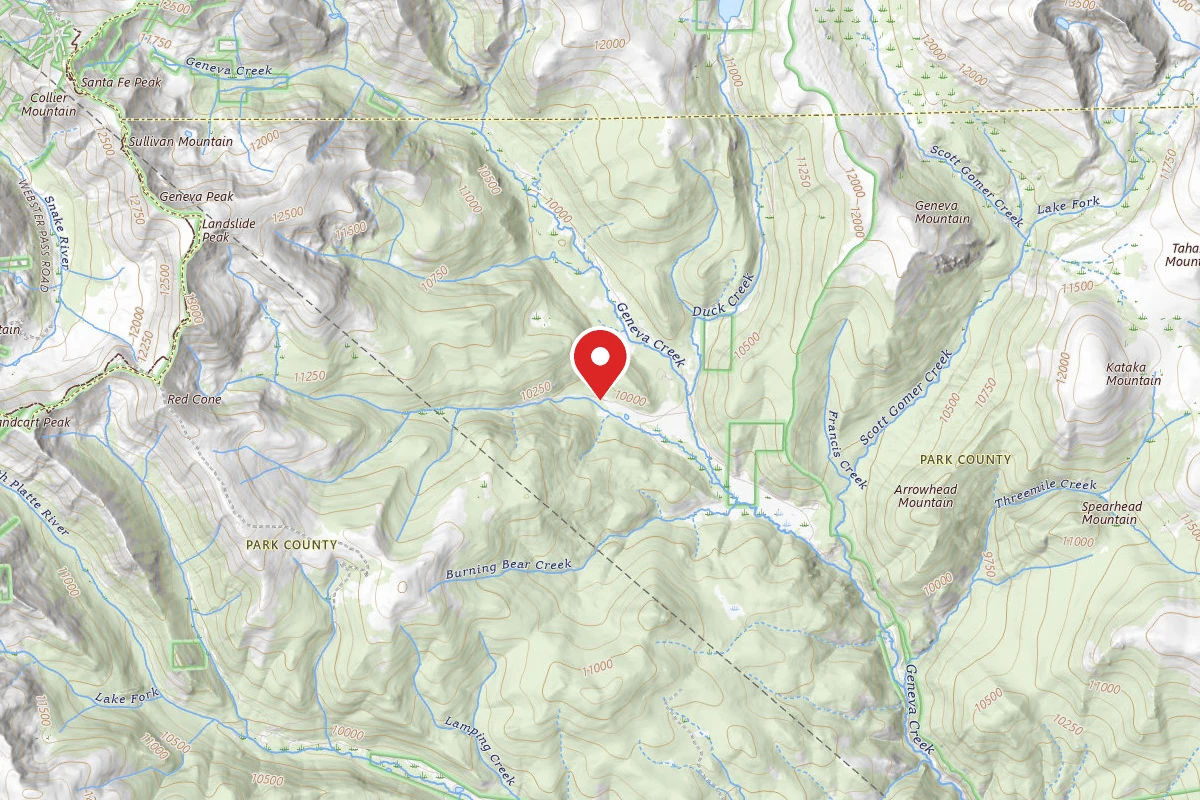 Bruno Gulch Dispersed