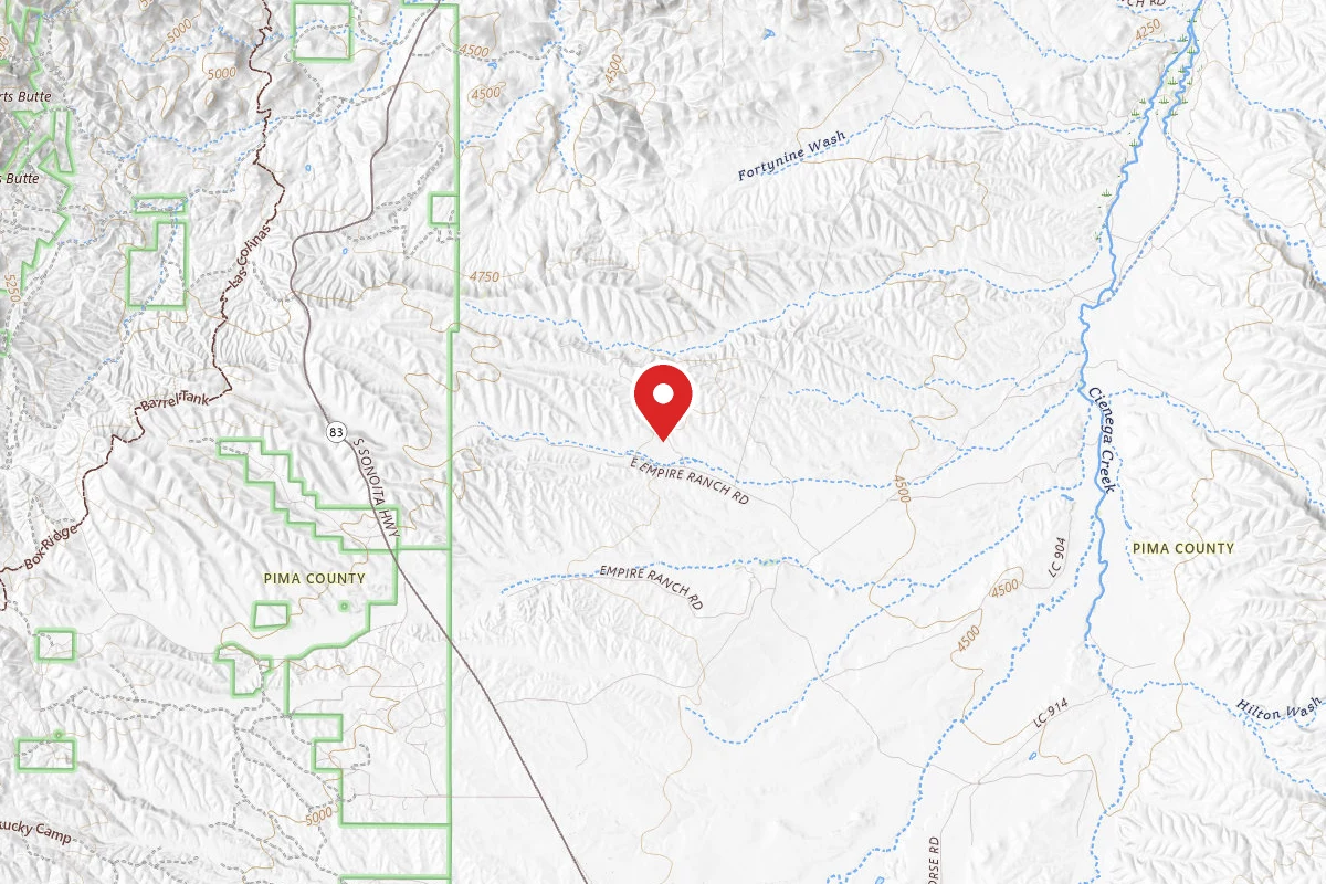 Empire Ranch Area Dispersed Camping