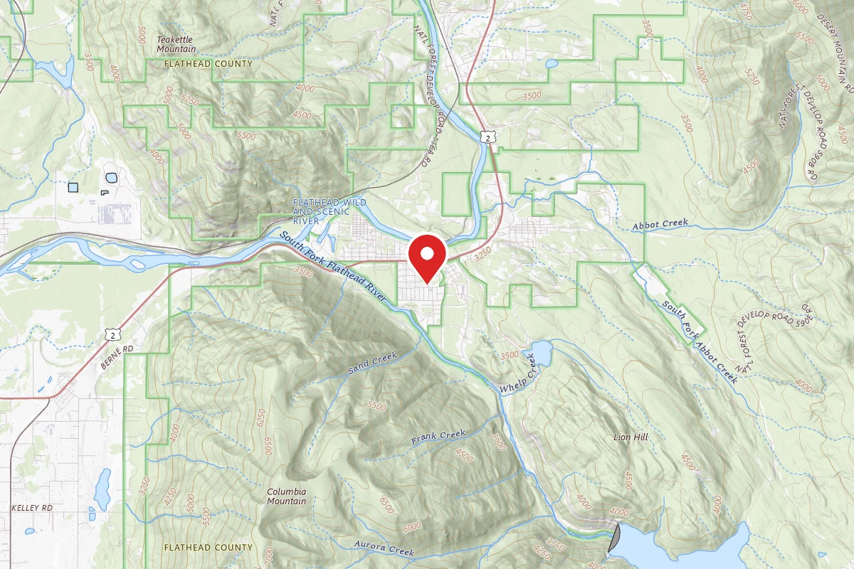 K-M: Glacier's RV Park & Campground