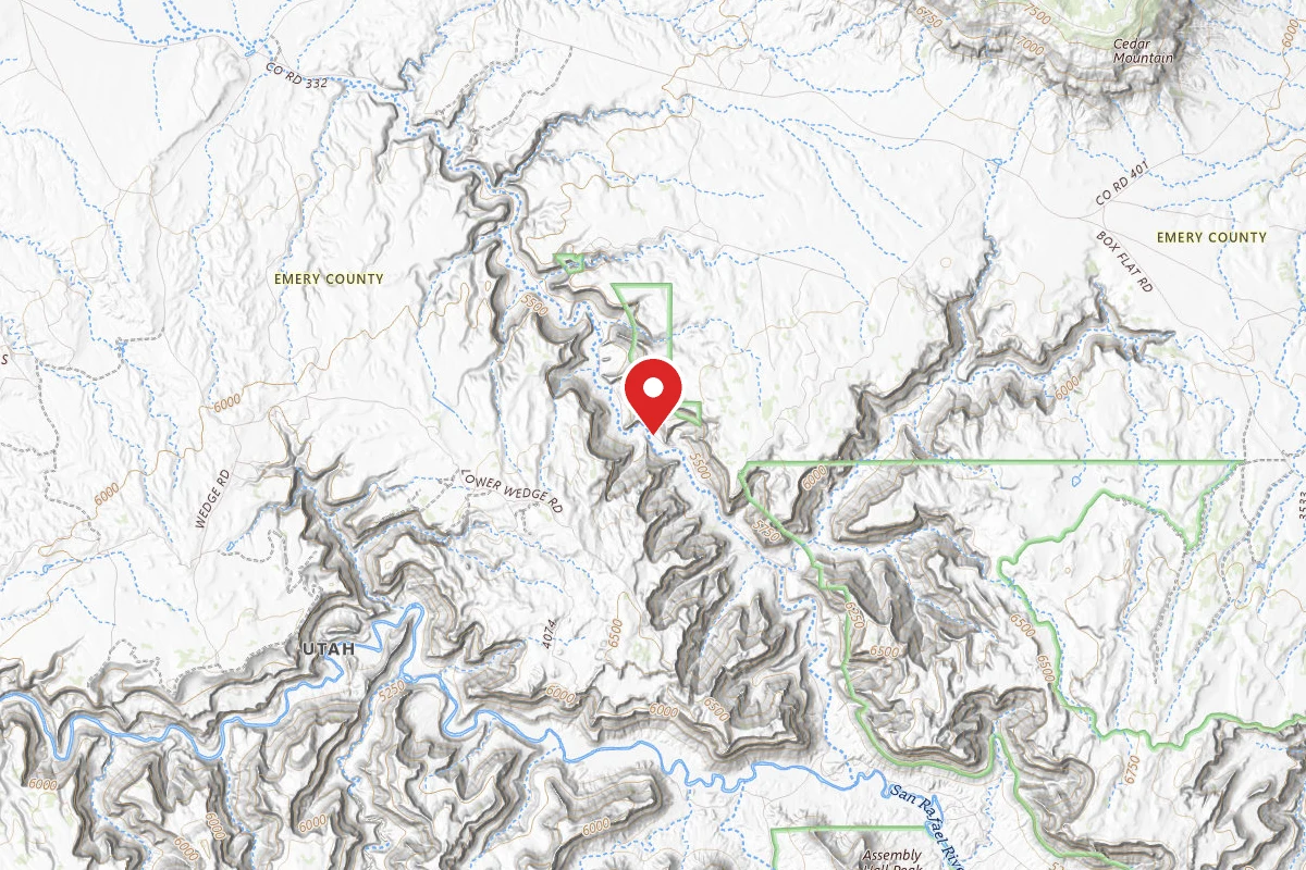 Buckhorn Draw Campsite #25