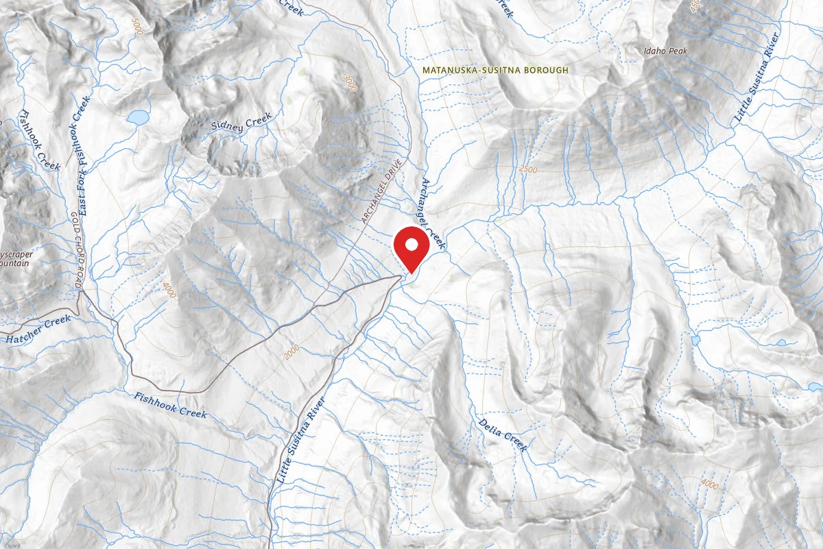 Gold Mint Hut Trailhead
