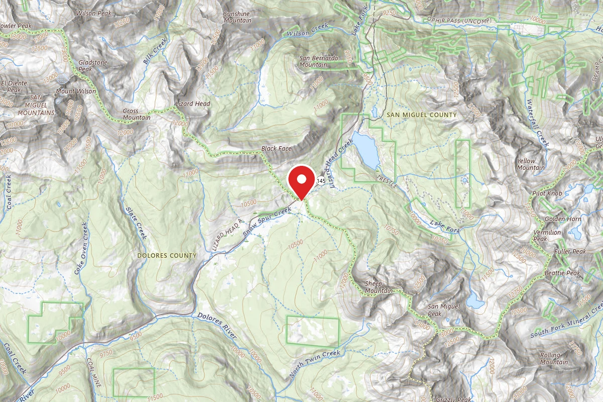 Lizard Head Pass Dispersed Camping