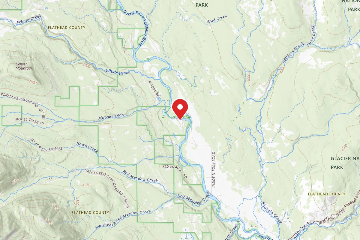Just Past Schnaus Cabin Dispersed
