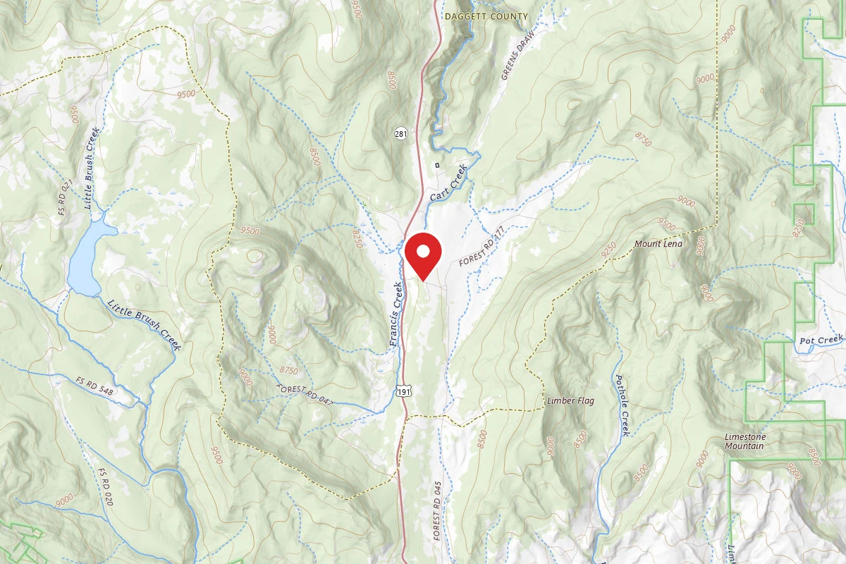 FS Road #177 Bowden Draw Dispersed Camping Area