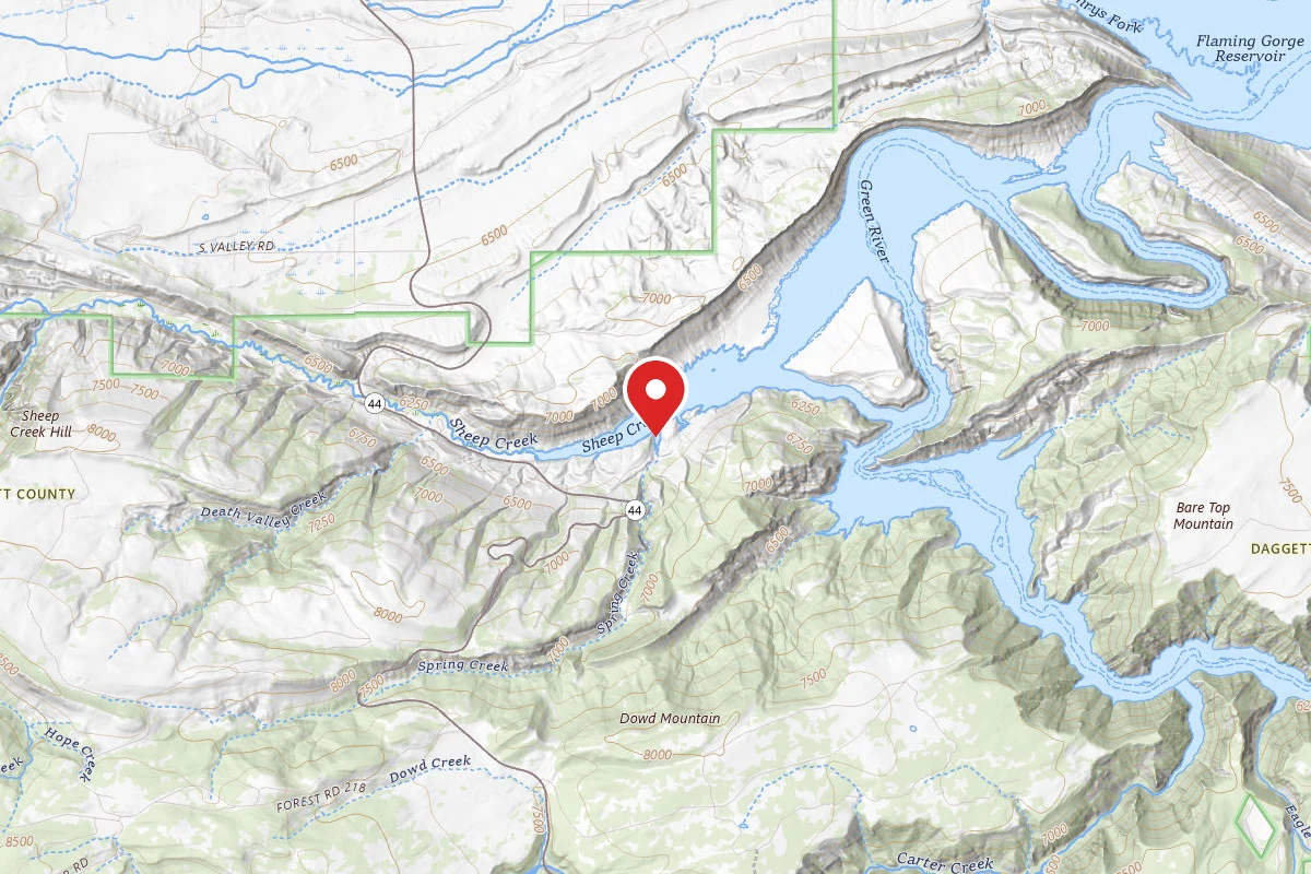 Sheep Creek Bay Boat Ramp and Campground