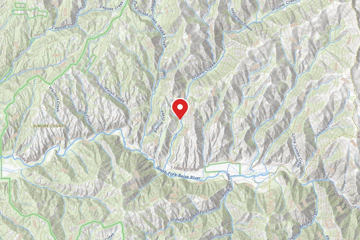 Sawtooth National Forest Willow Creek Transfer Campground