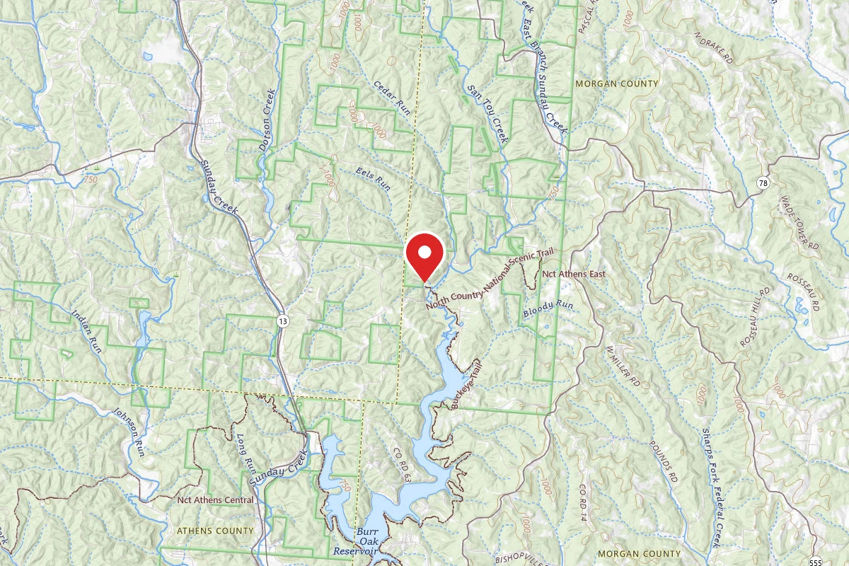 Wildcat Hollow Hiking Trail Dispersed
