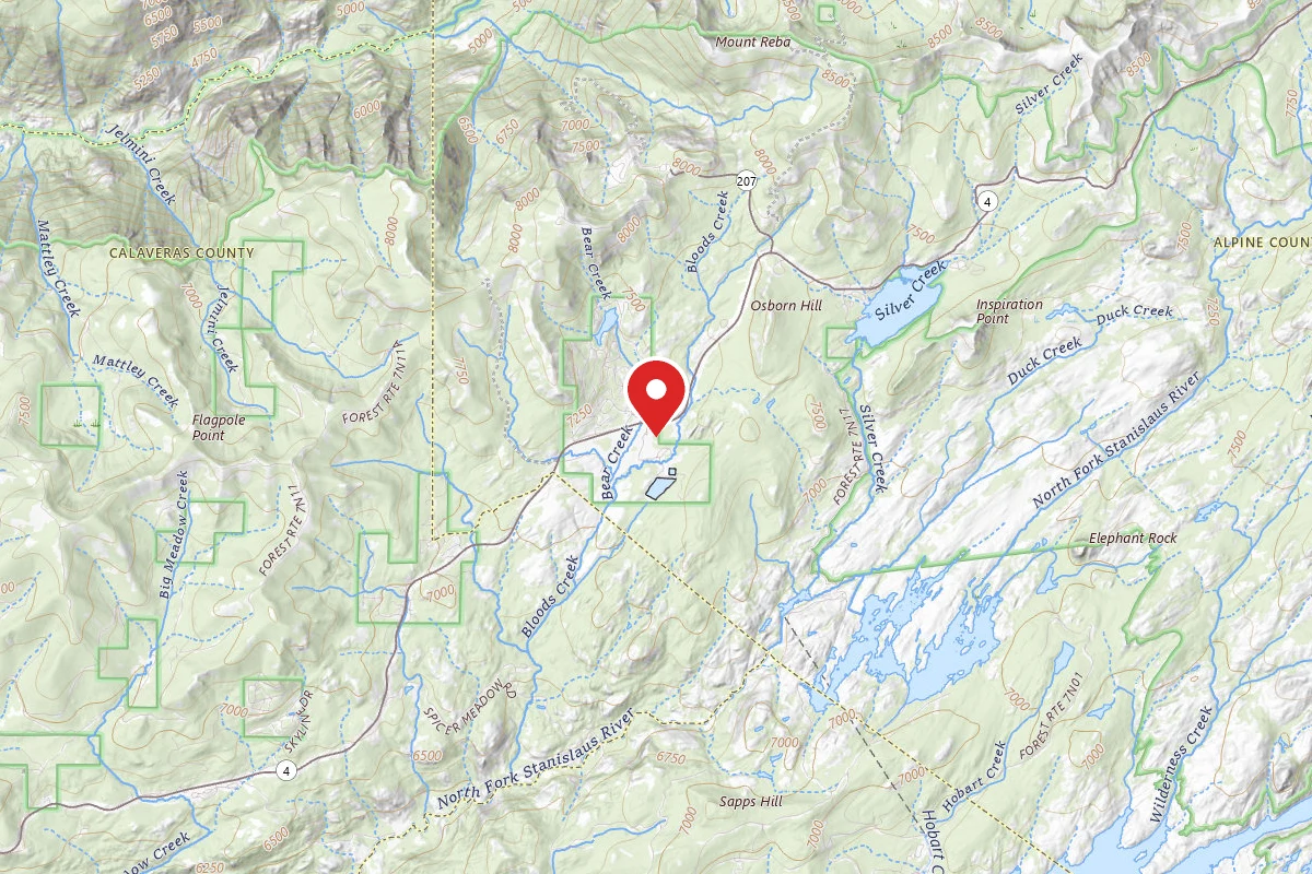 Bear Valley Dispersed Camping