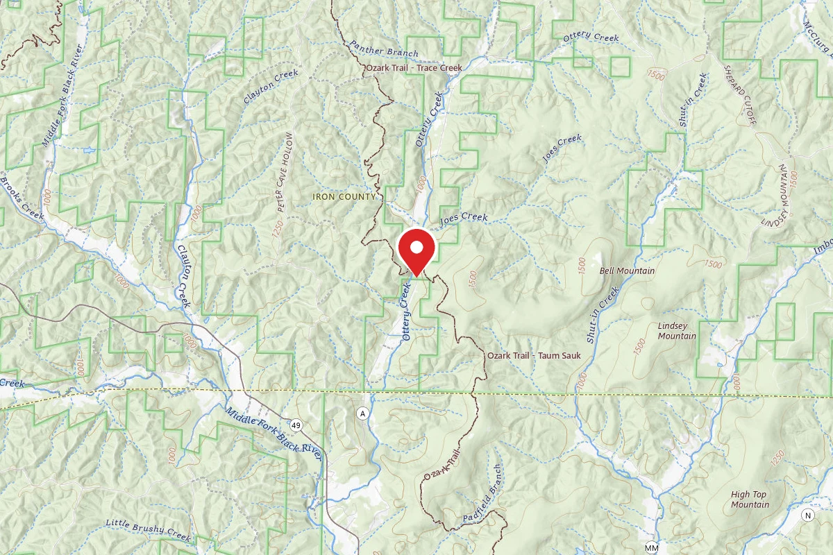 Ottery Creek Primitive Campground